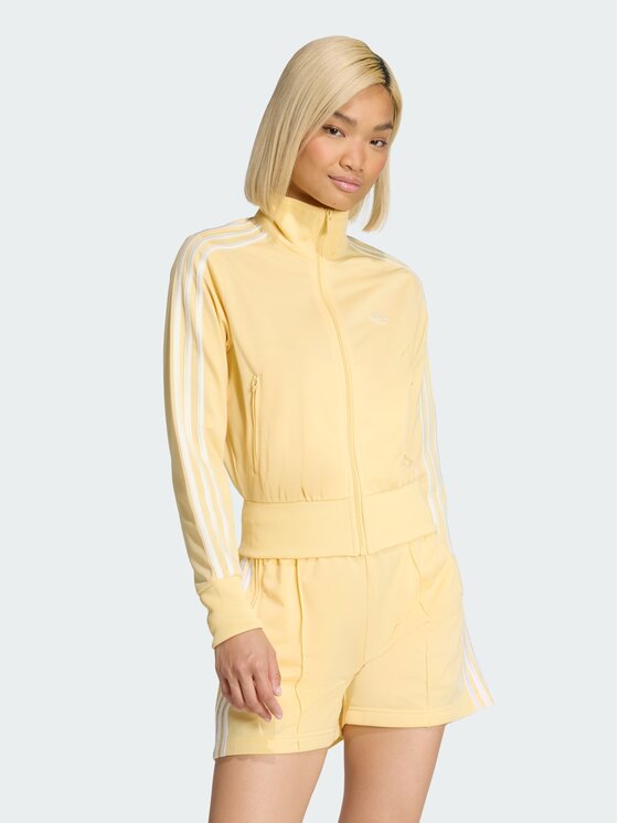 adidas adidas Bluza FIREBIRD CLASSIC Pomarańczowy Regular Fit