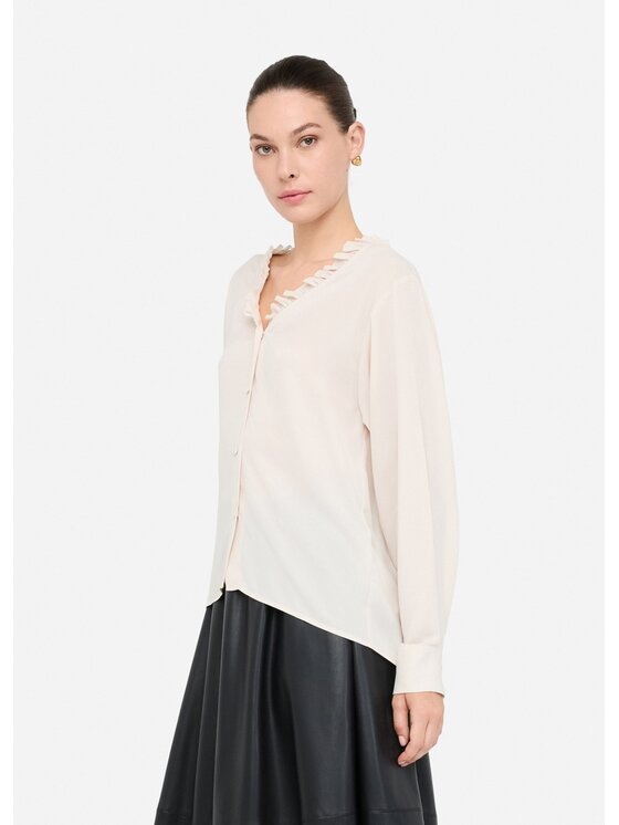 Liu Jo Liu Jo Camicia CF5250TS869X0726 Bianco Regular Fit