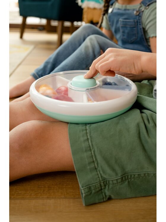 GoBe Kids GoBe Kids Lunchbox Large Snack Spinner Niebieski