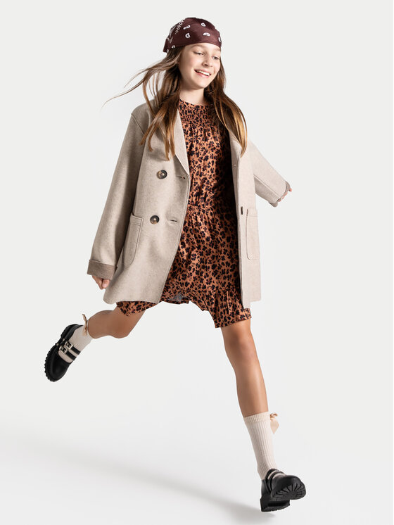 Coccodrillo Coccodrillo Übergangsmantel ZC4151301RGJ Beige Regular Fit