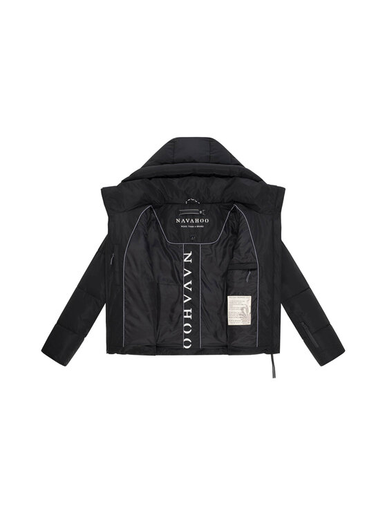 Navahoo Navahoo Kurtka zimowa Frostherz Czarny Regular Fit