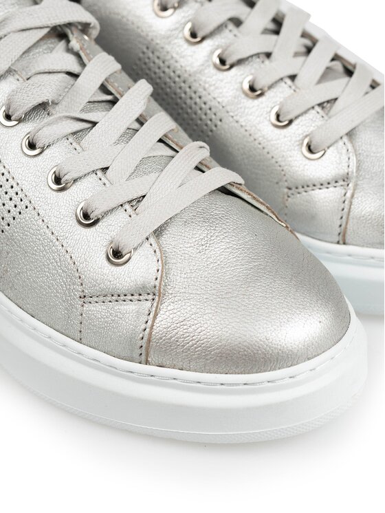 Baldinini Baldinini Sneakersy DE0410T10LA Srebrny