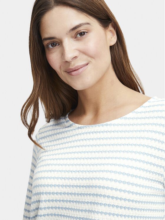 Fransa Fransa Μπλουζάκι 20613431 Μπλε Regular Fit