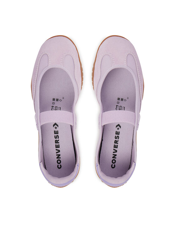 Converse Converse Baleriny Run Star Trainer Ballet Flat​ A17029C Fioletowy