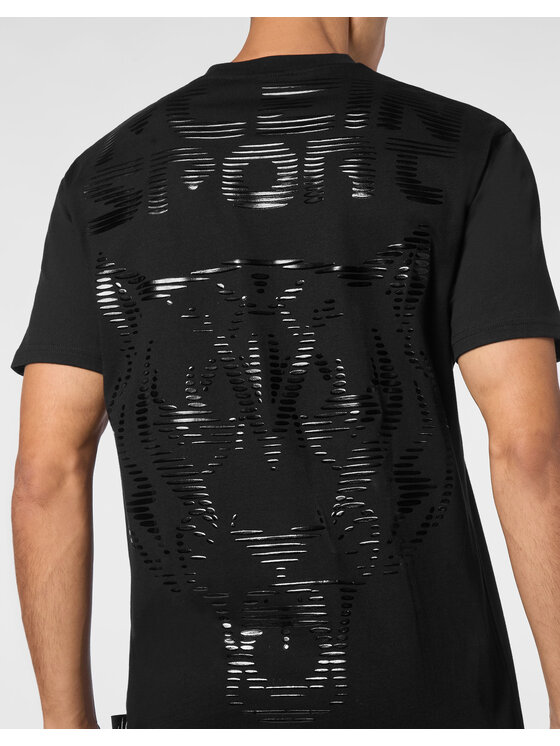 Plein Sport Plein Sport T-Shirt 10153 Czarny Regular Fit
