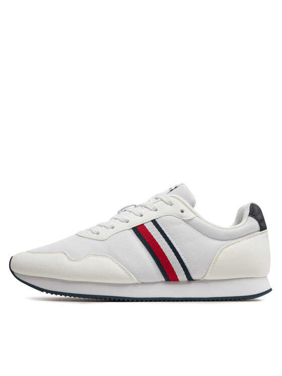 Tommy Hilfiger Tommy Hilfiger Sneakers Lo Runner Mix FM0FM04958 Weiß