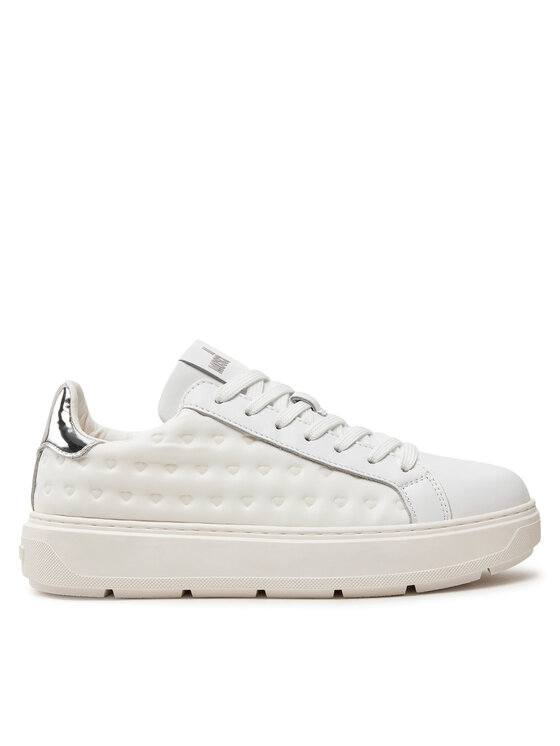 LOVE MOSCHINO Sneakers JA15134G1LIO410A Alb