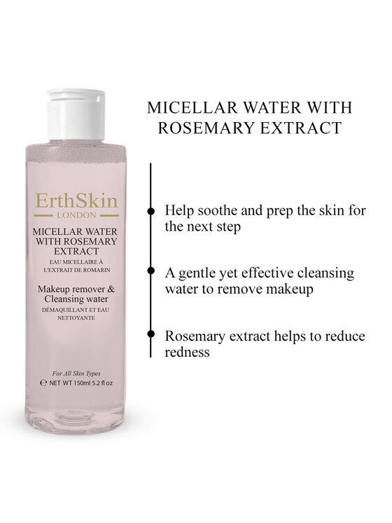 Erthskin London Erthskin London Woda micelarna z ekstraktem z rozmarynu Płyn micelarny