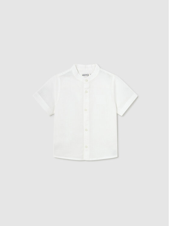 Mayoral Mayoral Camicia 1113 Bianco Regular Fit