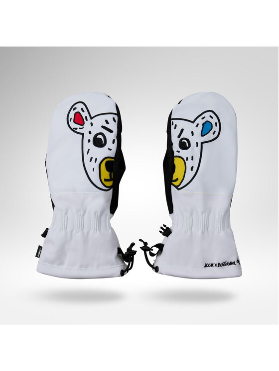 Rossignol Rossignol Rękawice narciarskie W Jcc Mittens R-Shell Dry Biały