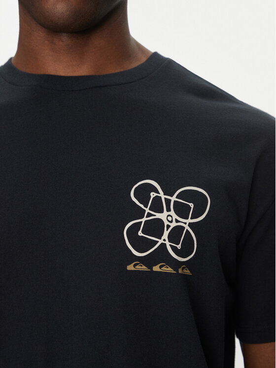 Quiksilver Quiksilver T-särk EQYZT08032 Must Oversize