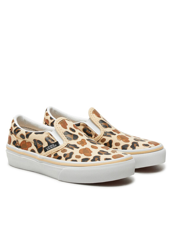 Vans Vans Tenisky Classic Slip-On Glitter VN000CYGBF21 Béžová