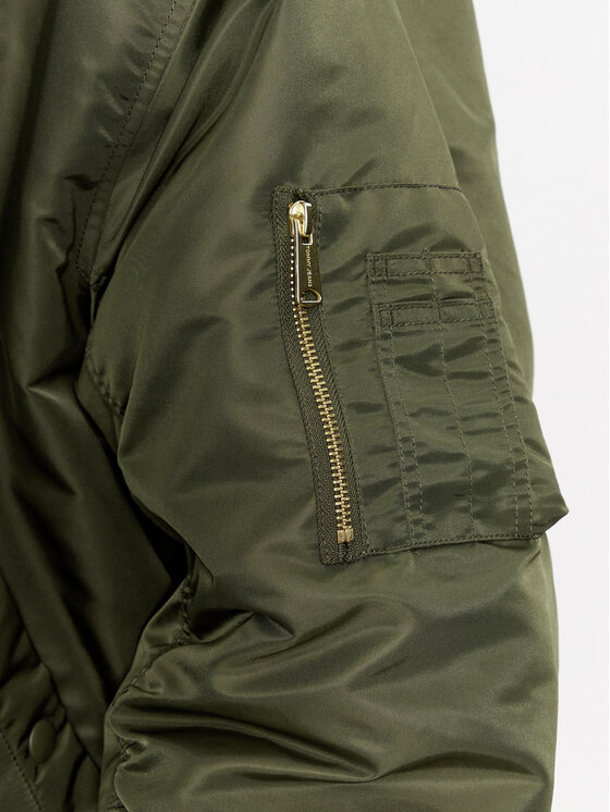Tommy Jeans Tommy Jeans Bomber Authentic DM0DM17660 Verde Relaxed Fit