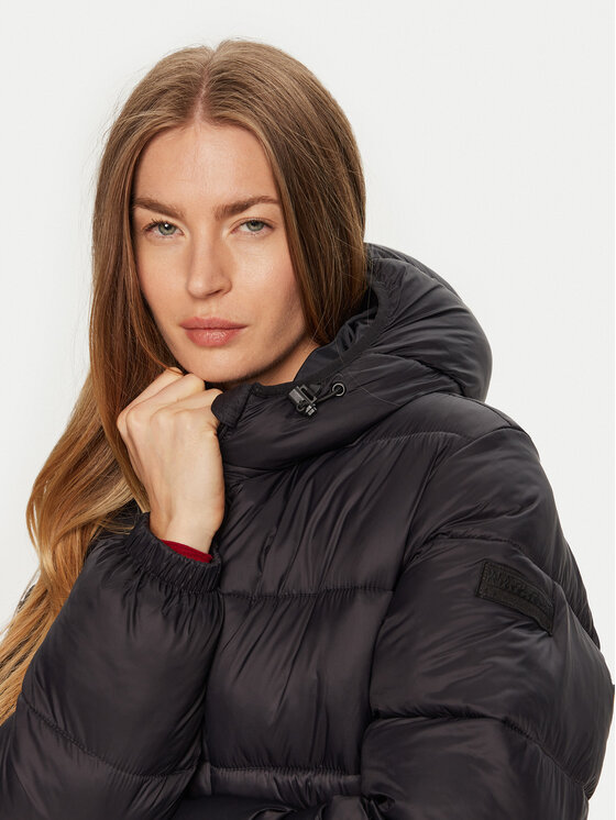 Napapijri Napapijri Zimní bunda A-Box Logo NP0A4HZ2 Černá Regular Fit