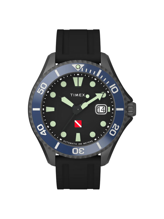Timex Timex Zegarek TW2W21100 Czarny