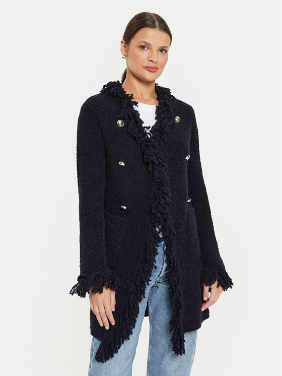 Marella Marella Kardigán Regina 2423906024 Sötétkék Regular Fit