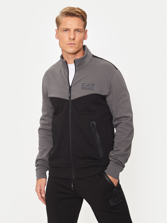 EA7 Emporio Armani EA7 Emporio Armani Trenerka 6DPV60 PJVTZ 1200 Crna Regular Fit