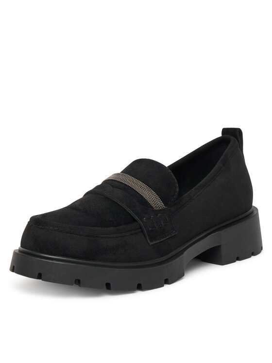 JENNY JENNY Μοκασίνια ISLA WS21095-01 Μαύρο