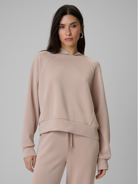 4F 4F Bluza COZY Beżowy Regular Fit