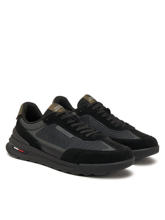 Tommy Hilfiger Tommy Hilfiger Tenisice Retro Runner Seasonal FM0FM05328 Crna