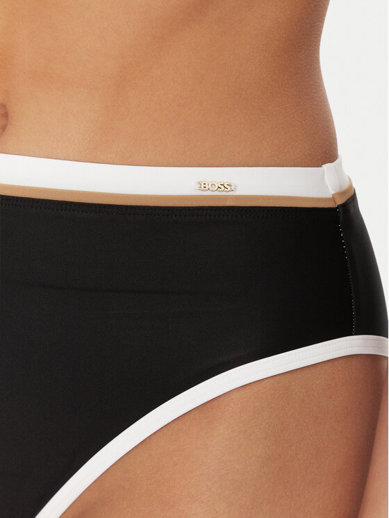 BOSS BOSS Bikini partea de jos 50540495 Negru Regular Fit
