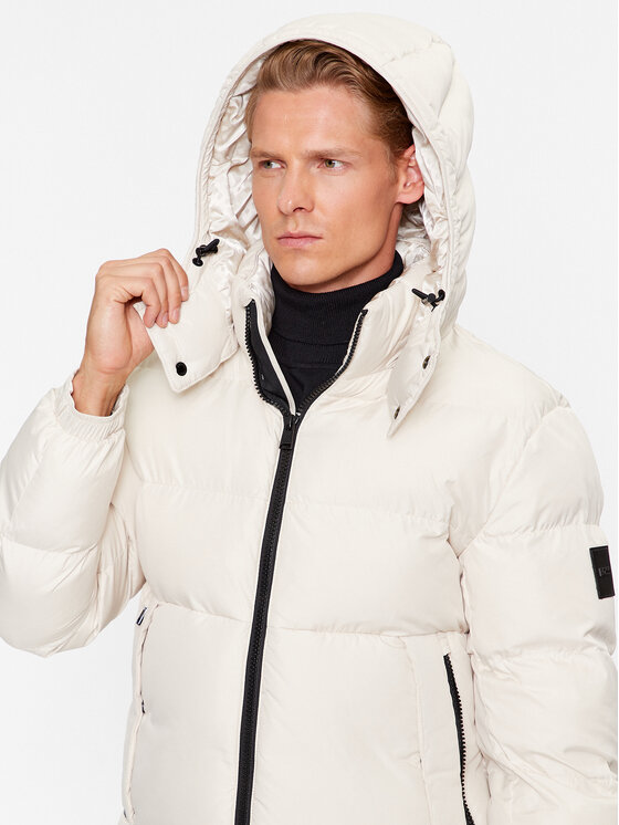 BOSS BOSS Zimska jakna Corbinian 50497836 Écru Regular Fit