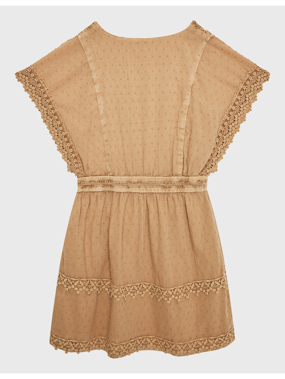 Guess Guess Vsakodnevna obleka J3GK41 WFDN0 Rjava Regular Fit