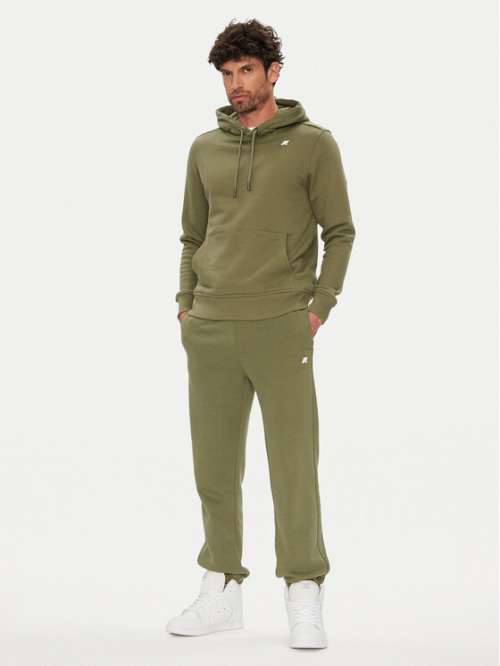 K-Way K-Way Μπλούζα Barnie K31365W Πράσινο Regular Fit
