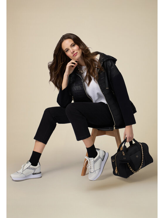 Oltre Oltre Pantaloni di tessuto P785R008238N033 Nero Regular Fit