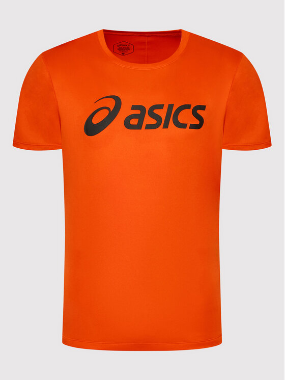 Asics T shirt technique Core 2011C334 Rouge Regular Fit Modivo