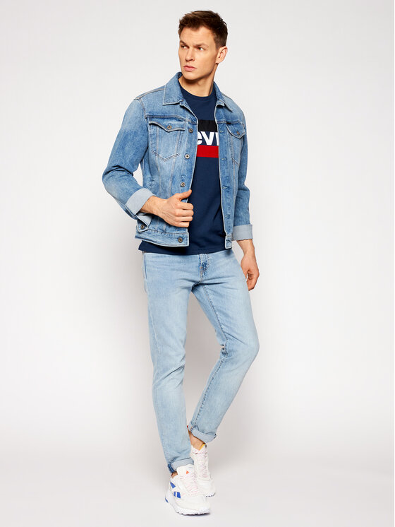 Levi's® Levi's® Tricou Sportswear Graphic Tee 39636-0003 Bleumarin Regular Fit