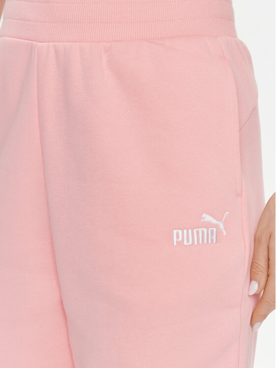 Puma Puma Долнище анцуг Ess+ Embroidery 670007 Розов Regular Fit