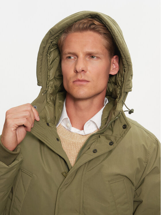 Tommy Hilfiger Tommy Hilfiger Μπουφάν πουπουλένιο Rockie MW0MW36595 Χακί Regular Fit