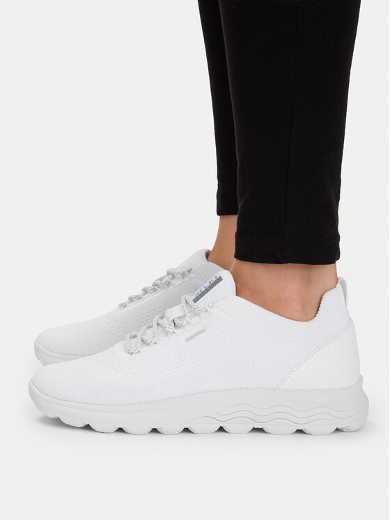 Geox Geox Sneakersy D Spherica A D15NUA 0006K C1000 Biały