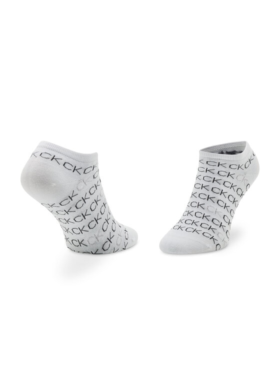 Calvin Klein Calvin Klein Σετ 2 ζευγάρια κάλτσες σοσόνια γυναικεία 701218779 Λευκό