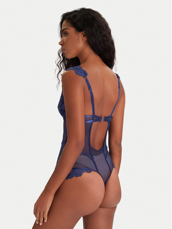 Hunkemöller Hunkemöller Bodi Grace 302440 Modra