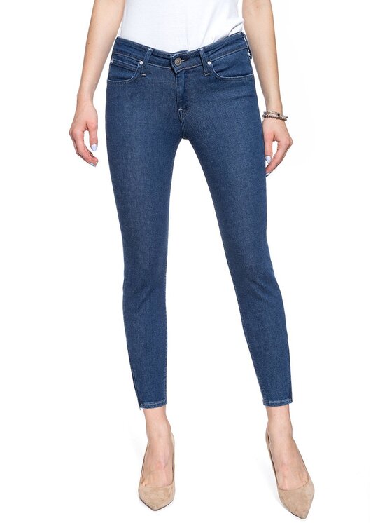 Lee Lee Jeansy SCARLETT Niebieski Skinny Fit