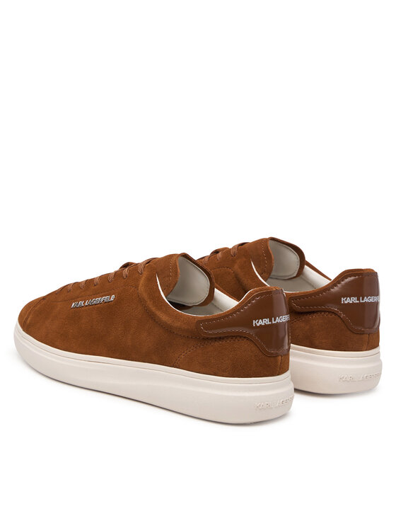 KARL LAGERFELD KARL LAGERFELD Sneakersy Kane KL53527 Brązowy