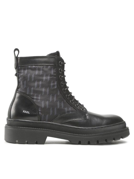 KARL LAGERFELD KARL LAGERFELD Bakancs KL11256 Fekete