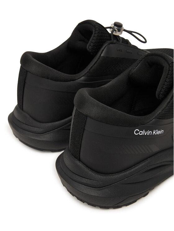 Calvin Klein Calvin Klein Laisvalaikio batai Low Cut Lace-Up V3X9-83315-1903 S Juoda
