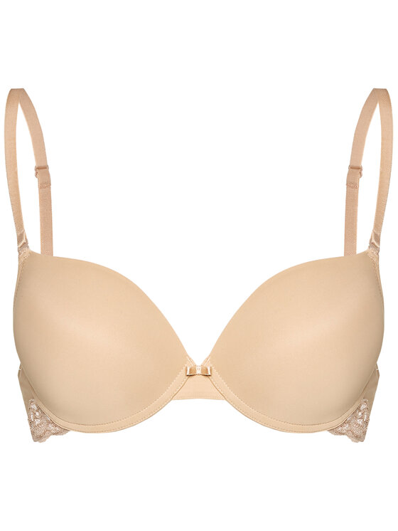 Triumph Triumph Biustonosz push-up Lovely Micro 10186624 Beżowy