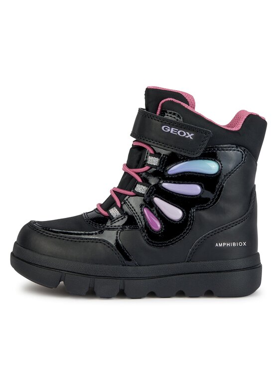 Geox Geox Čižmy J Willaboom Girl B A J36HWA 054FU C9240 S Čierna