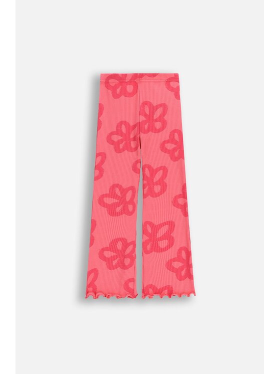 Dziecięce Legginsy Coccodrillo, Rozmiar 122, Czerwone, WC6122105RGK-025