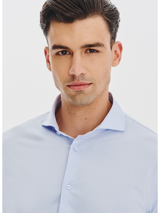 Pako Lorente Pako Lorente Koszula P25WF-1X-025 Niebieski Classic Fit