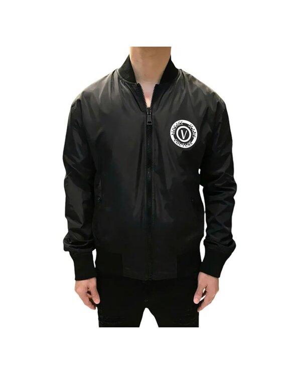 Versace Jeans Couture Versace Jeans Couture Kurtka bomber 76GAS407 CQS85 899 Czarny Regular Fit