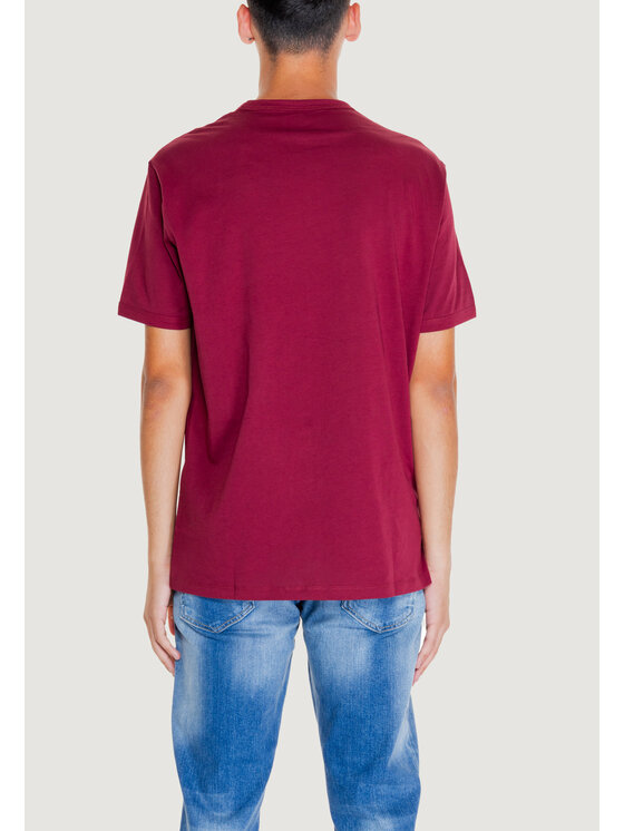 Armani Exchange Armani Exchange T-shirt 8NZTCD Z8H4Z Bordeaux Shirt Fit