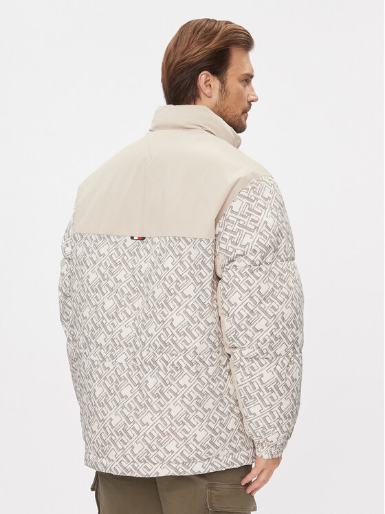 Tommy Hilfiger Tommy Hilfiger Zimní bunda New York MW0MW33629 Écru Regular Fit