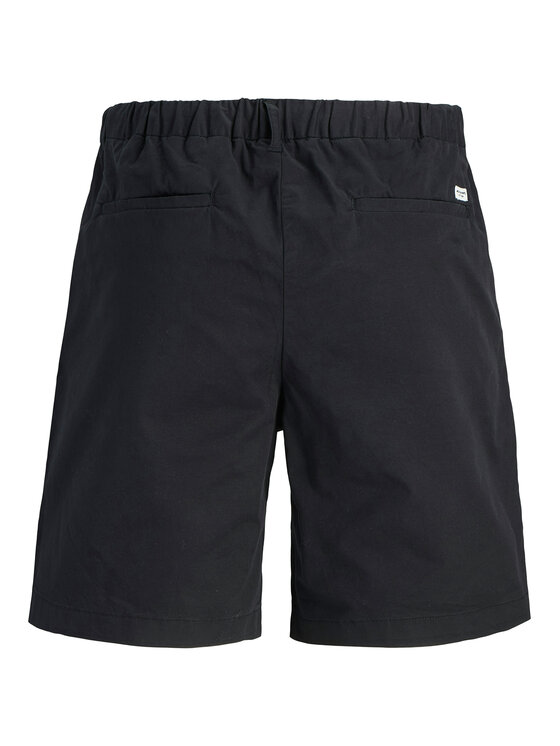 Jack & Jones Junior Jack & Jones Junior Szorty materiałowe Jaiden 12275013 Czarny Loose Fit