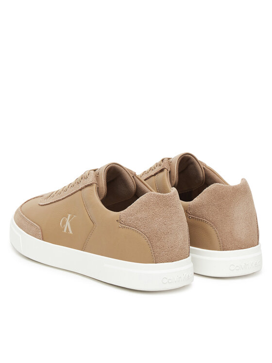 Calvin Klein Calvin Klein Laisvalaikio batai Low Pro Cups Lth Mix Mg HW0HW02825 Smėlio