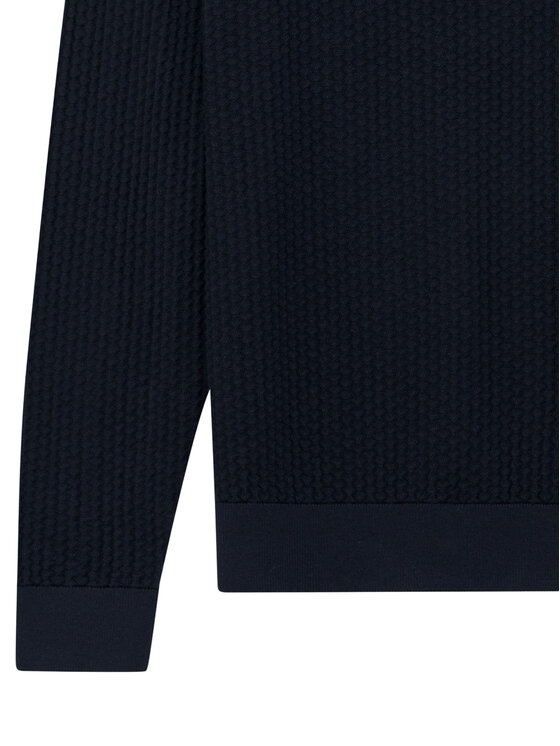 Bugatti Bugatti Pulover 7100-15532E Bleumarin Regular Fit